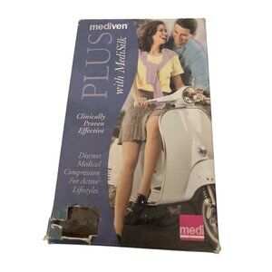 Mediven Plus Beige Open Toe Compression Panty Hose 40-50mmHg VI Medical Grade